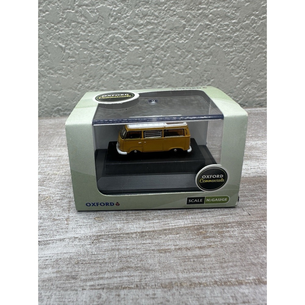 $29 🌙 OXFORD 1:76 OO GAUGE 76VW008 VOLKSWAGEN CAMPER‎ MARINO YELLOW/WHITE